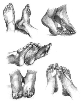Feet drawings
